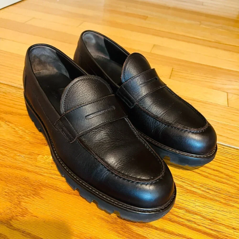 Vince Chucky Lug Boot Loafer Men SIze 10 M